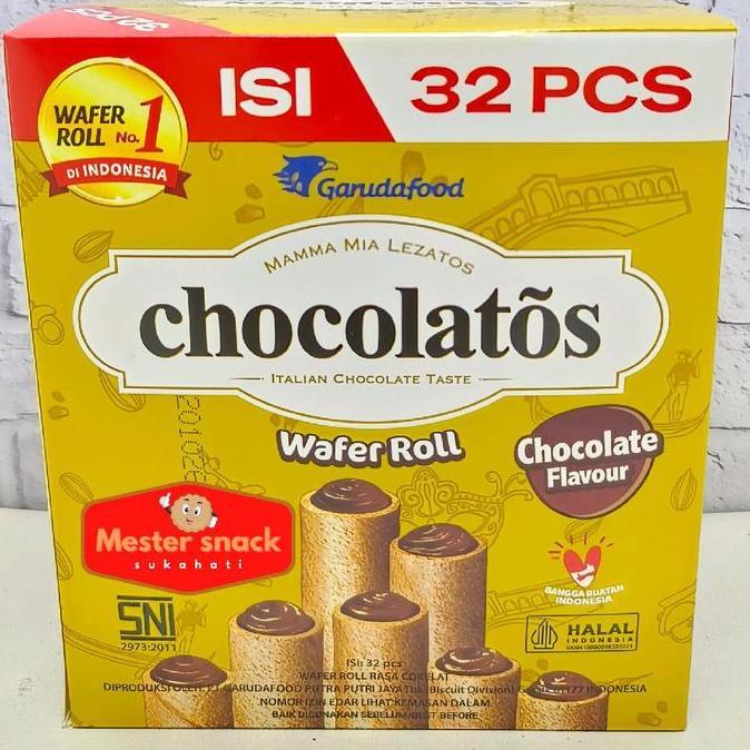 Krispy- Gery Chocolatos 500 (Kemasan Baru)
