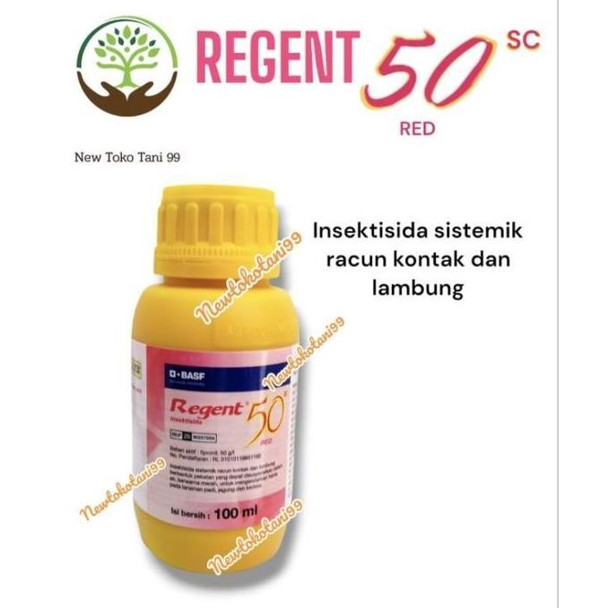 Racun Hama Semut Dan Rayap Regent 50Sc 100 Ml Regent Red 100Ml  Fipronil 50 Gr/L Insektisida Regent 