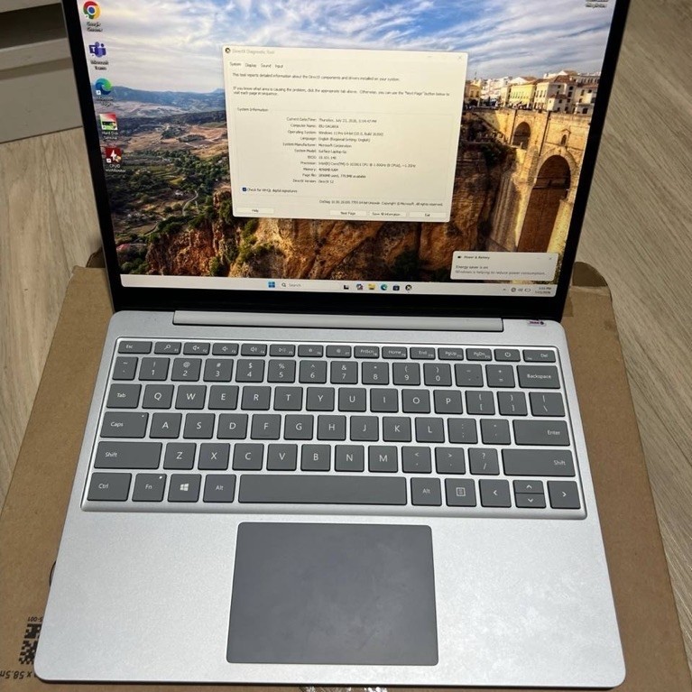MICROSOFT SURFACE LAPTOP 3 I5-1035G7 4GB RAM 256GB SSD FULLSET MULUZ