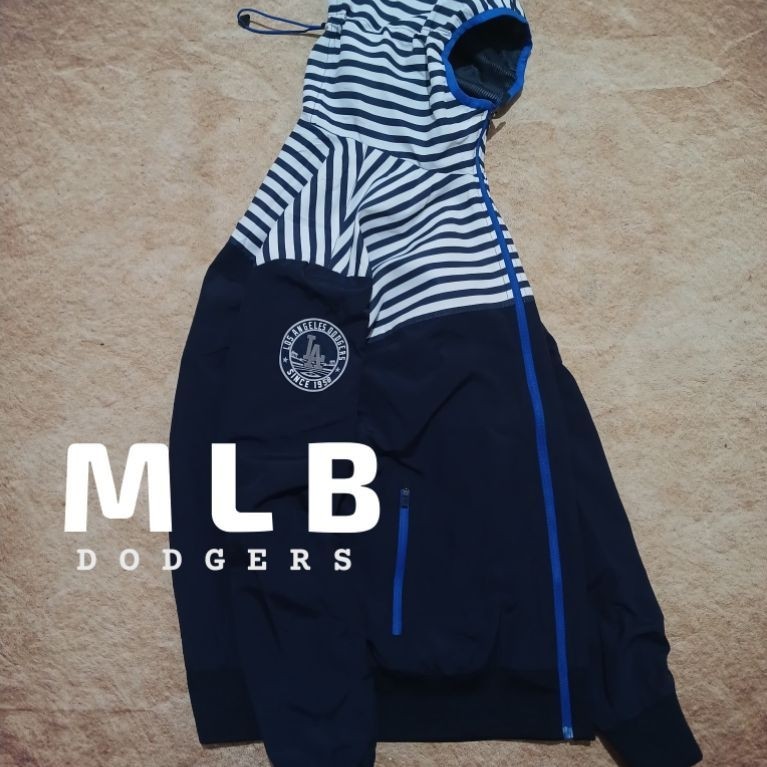 Jaket gropcore keren MLB DODGERS bekas murah