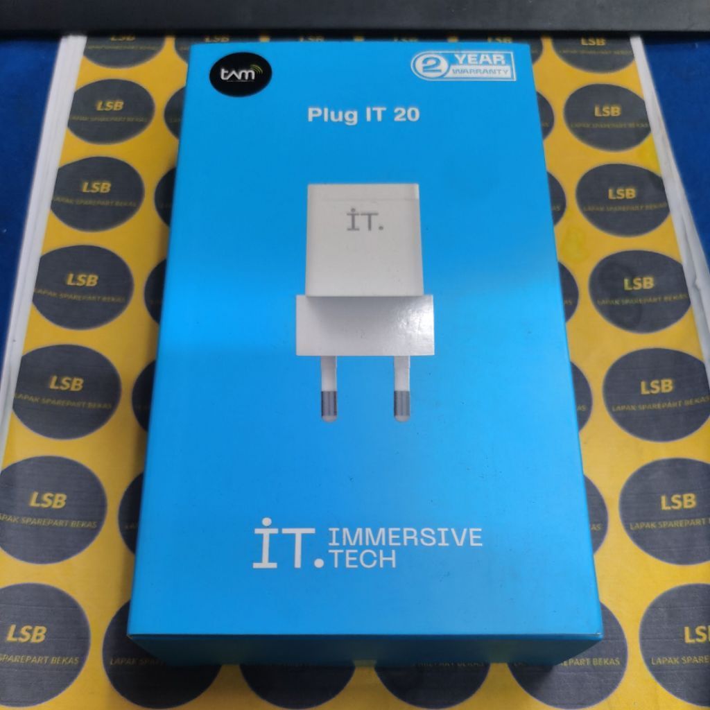 ADAPTOR PLUG IT 20 USB CHARGE 20W ORIGINAL