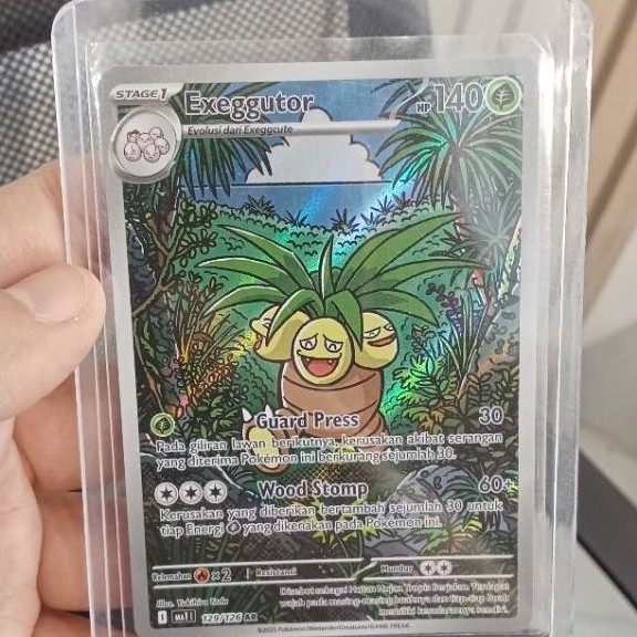 Exeggutor AR kartu pokemon