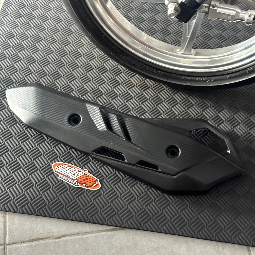 COVER TUTUP TAMENG KNALPOT AIRBLADE VARIO 125 150 160 ABS CBS PCX CBU AIRBLADE VIETNAM Tameng