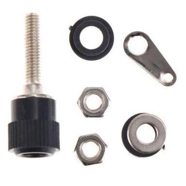 Banana Plug Female Socket Konektor Soket Speaker Jack Terminal Jepit 4
