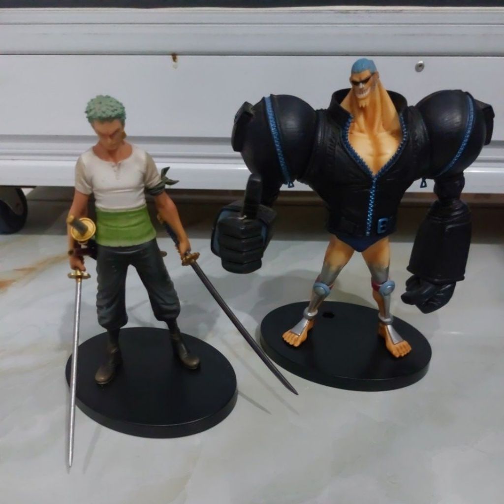 Dxf Grandline men roronoa zoro, franky one piece figure