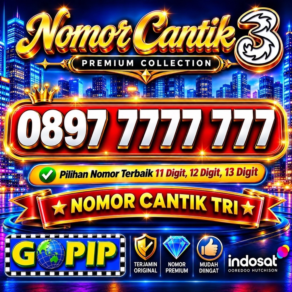 Nomor Cantik Tri 11 Digit 12 Digit 13 Digit Bukan 10 Digit Kartu Perdana Three 3