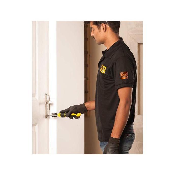 [] Stanley Racheting Multi Bit Screwdriver STHT68010-8 10Pcs