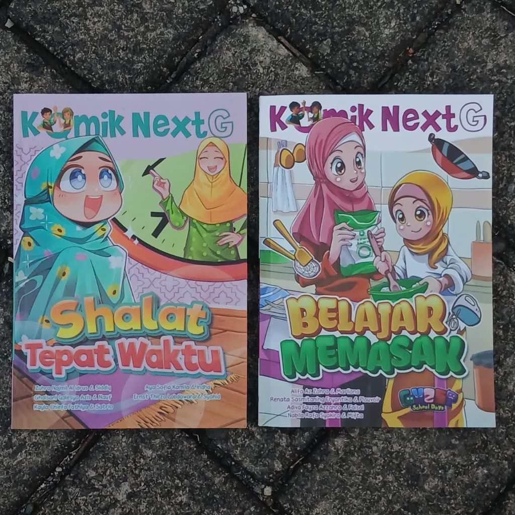 ( OBRAL ) PAKET 2 KOMIK ANAK ANAK // KOMIK BESTSELLER  // KOMIK ISLAMI // SHALAT TEPAT WAKTU // BELA