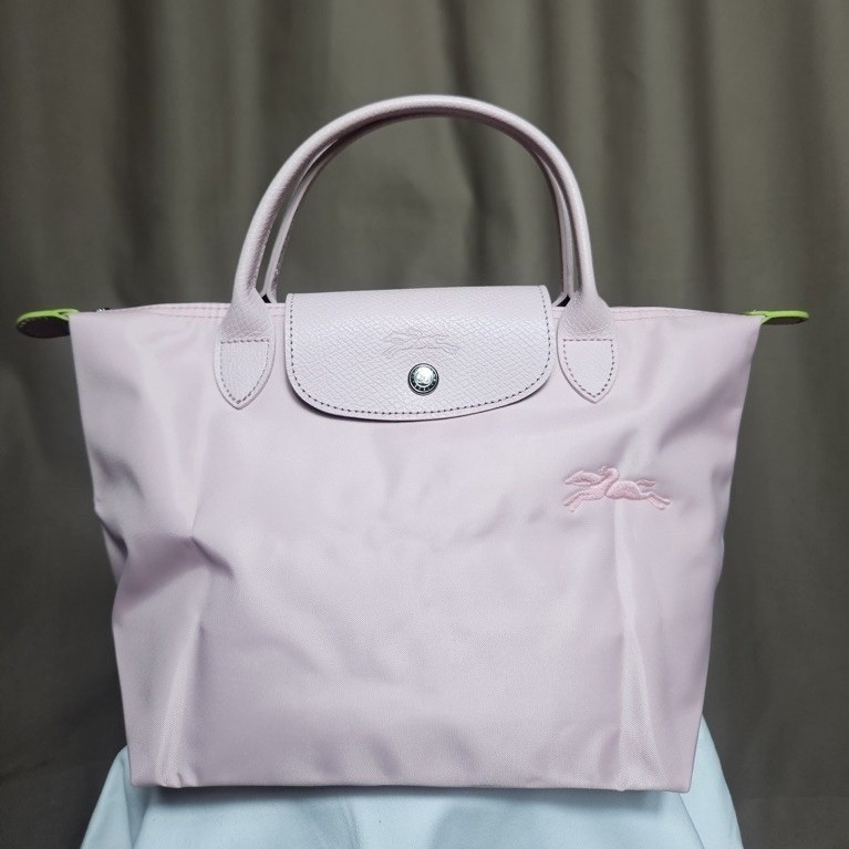 ORIGINAL LONGCHAMP LE PLIAGE Short Handle Size S - Rose Pink