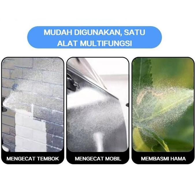 [] Mesin Semprot Cat Elektrik Nirkabel Berkekuatan 600W/Mesin Semprot Cat/ Kompresor Semprot Cat/Ala