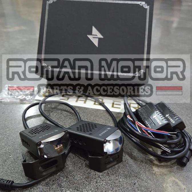 HARGA DISC - MINI PROJIE Slim SABER SR1 AERO V2 /  SABER SR 1 AERO V2 Blue Lens 2X30W / LAMPU TEMBAK