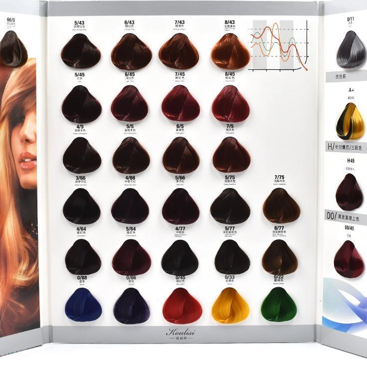 Buku Katalog Hair Colouring/Hair Color Katalog Cat/Buku Katalog Warna Rambut