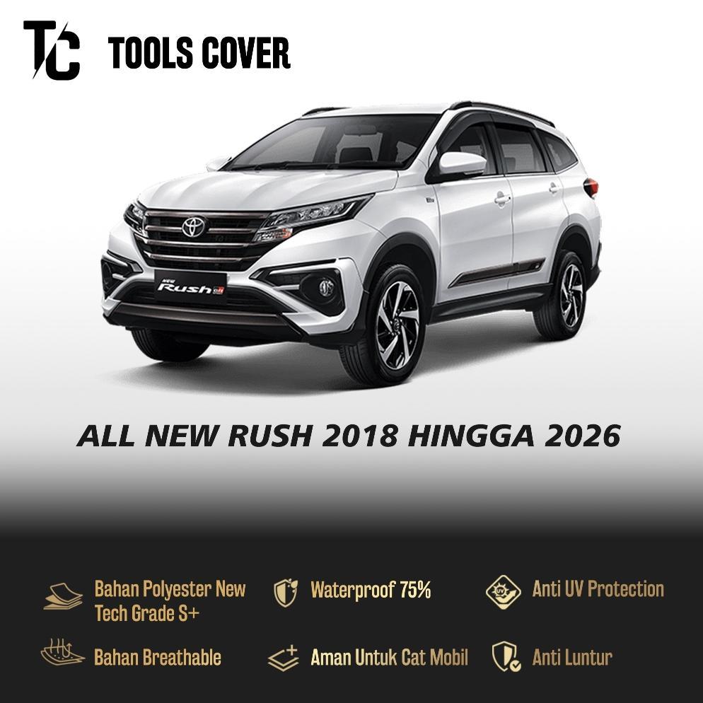 SUPER DEAL Body Cover Mobil Rush GR Sport Sarung Mobil All New Rush GR 2023 2021 2020 2026 Outdoor W