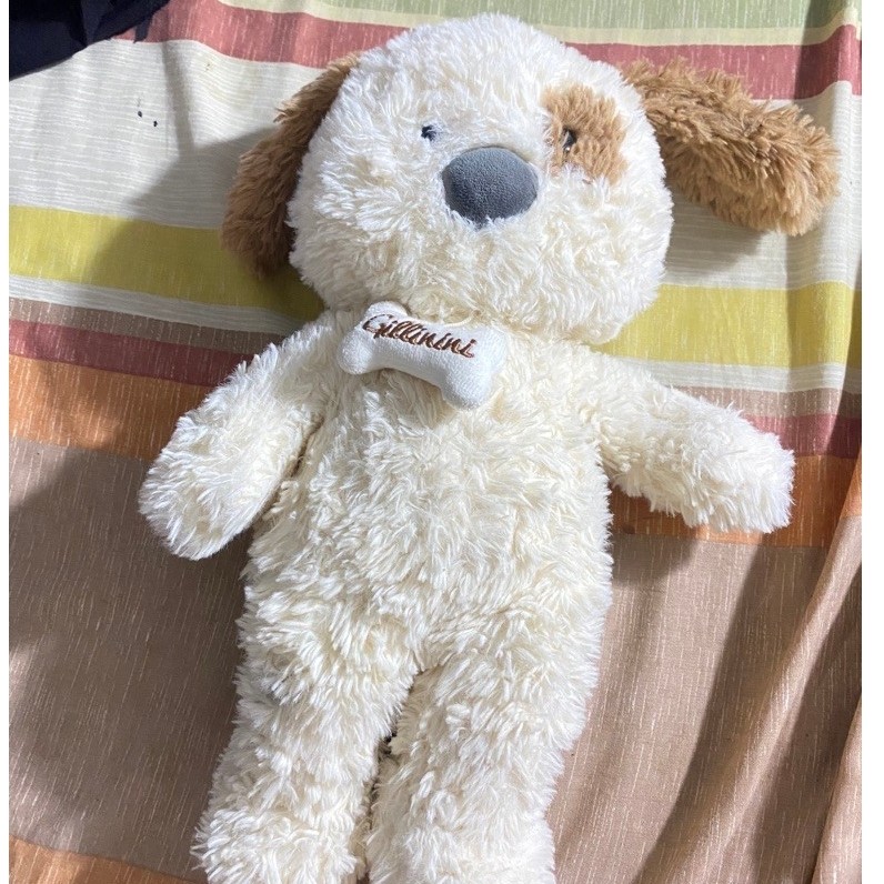 Boneka dog gillinini ori miniso preloved