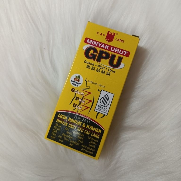 GPU minyak urut 30ml
