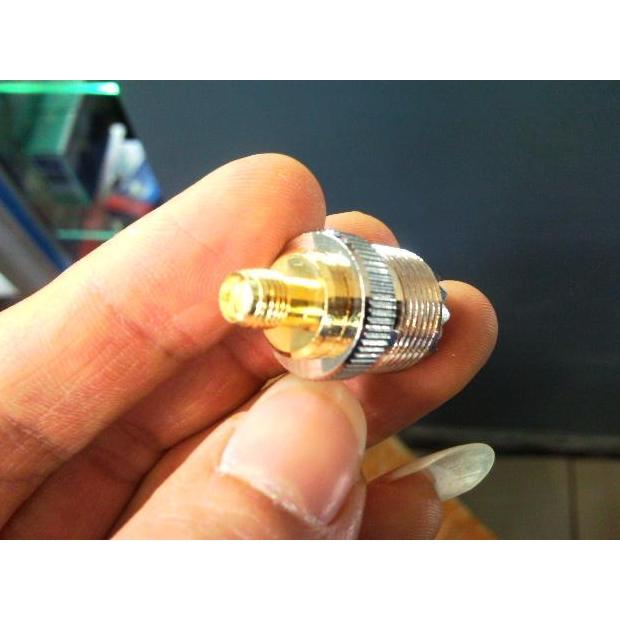 Connector Antena HT ( Weierwei, Baofeng, dll) to Antena Outdoor