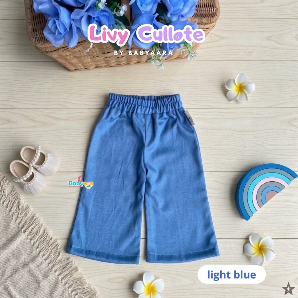 Livy Cullote by Babyara Celana Kulot Anak Perempuan