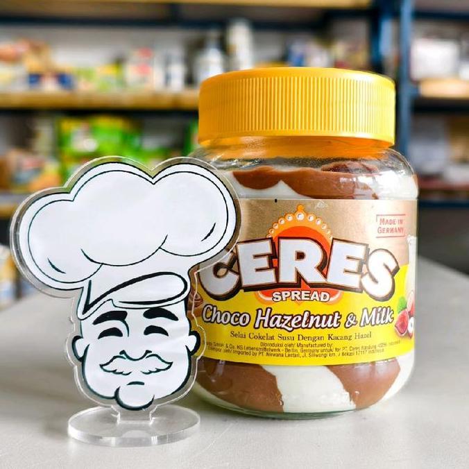 Selai Ceres Choco Hazelnut & Milk 350Gr / Selai Hazelnut Milk Ceres / Selai Coklat Susu Hazelnut Cer