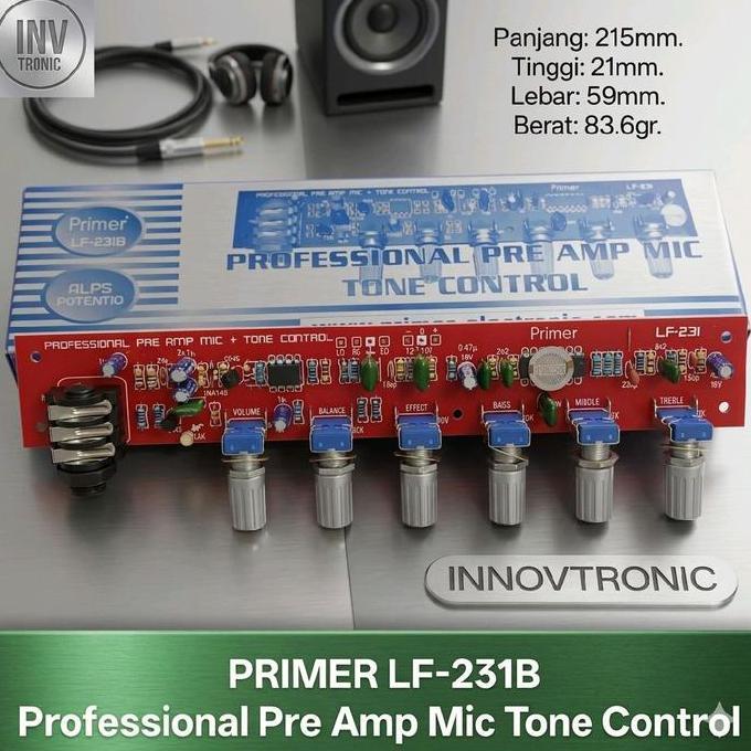 PRIMER Kit LF-231 Professional Pre-Amp Mic Tone Control