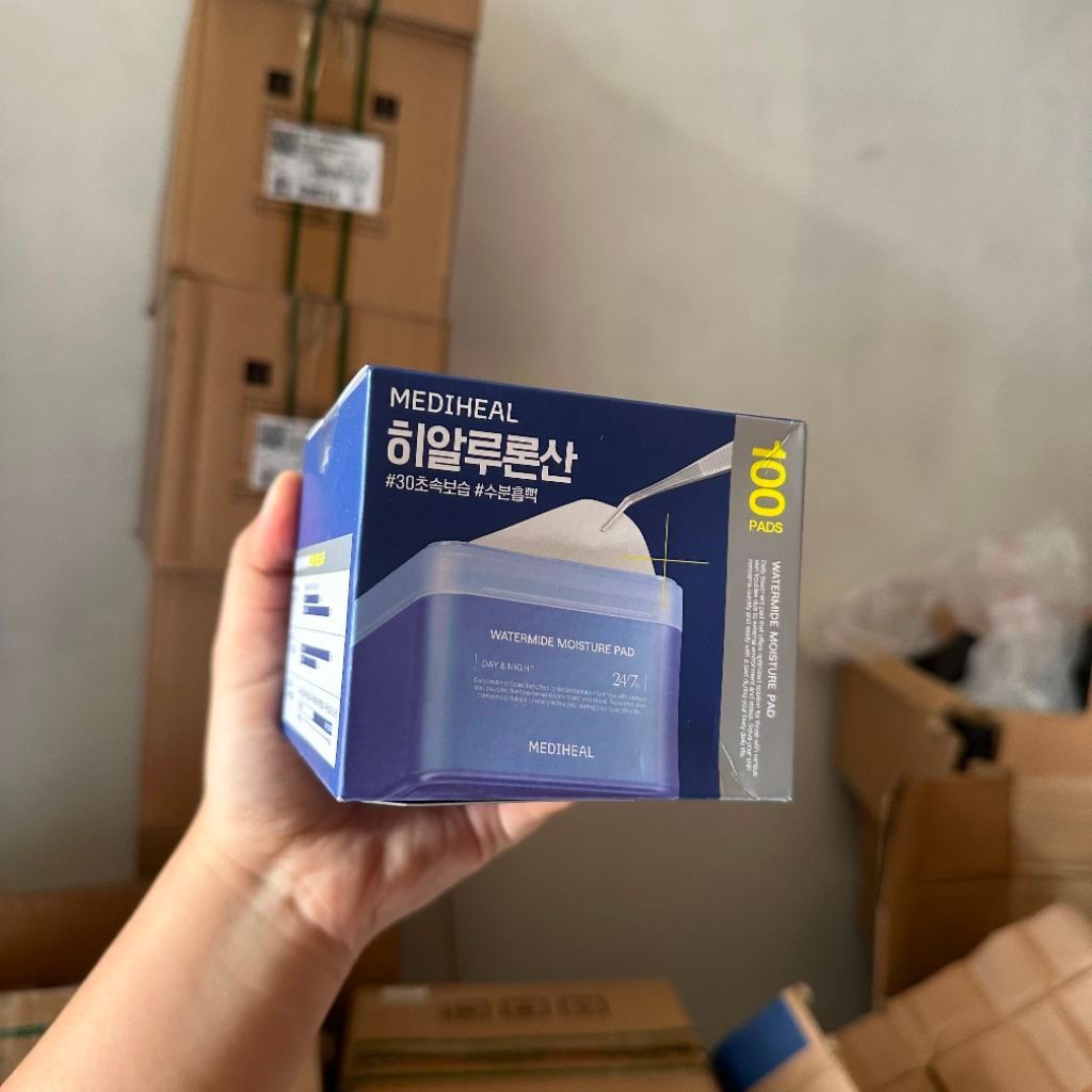 Mediheal Toner Pad 100Pcs / Mediheal Madecassoside Blemish Pad / Collagen Ampoule Pad