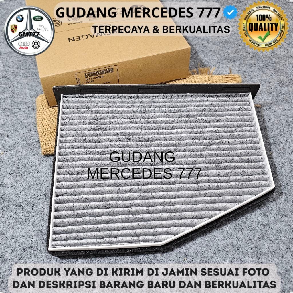 FILTER AC CABIN AUDI A3 TT BEETLE VW GOLF MK5 MK6 TIGUAN SCIROCCO 1K1819653B
