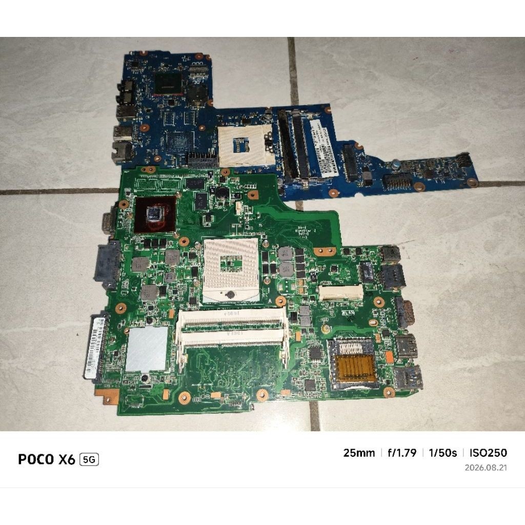 Mainboard laptop 2pcs asus/hp matot