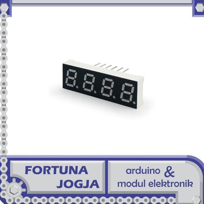 Seven Segment Display 7 Segment Merah 0.28 Inch 1-2-3-4-Jam Digit