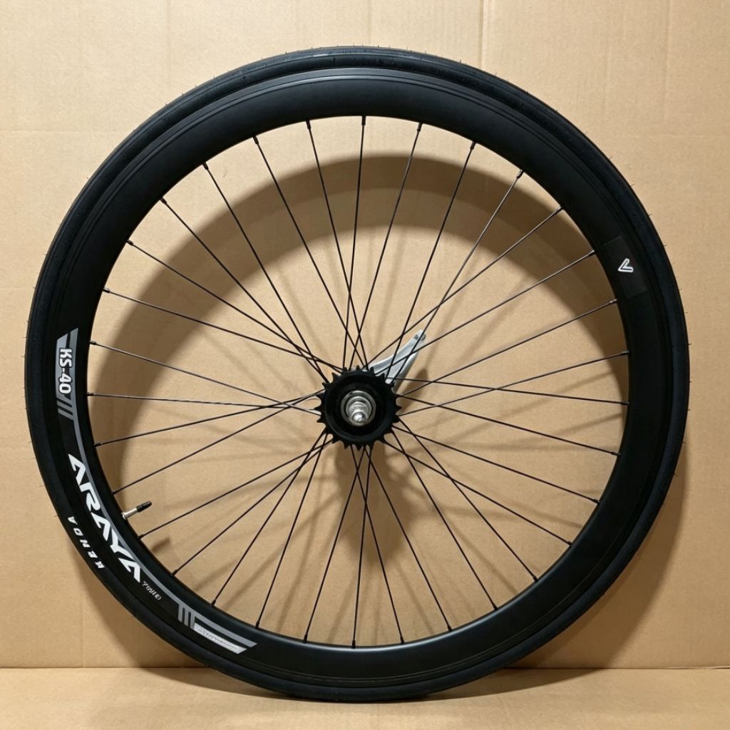 Velg Fixie Rims Araya Torpedo Lebar 4cm Siap Pakai untuk Sepeda
