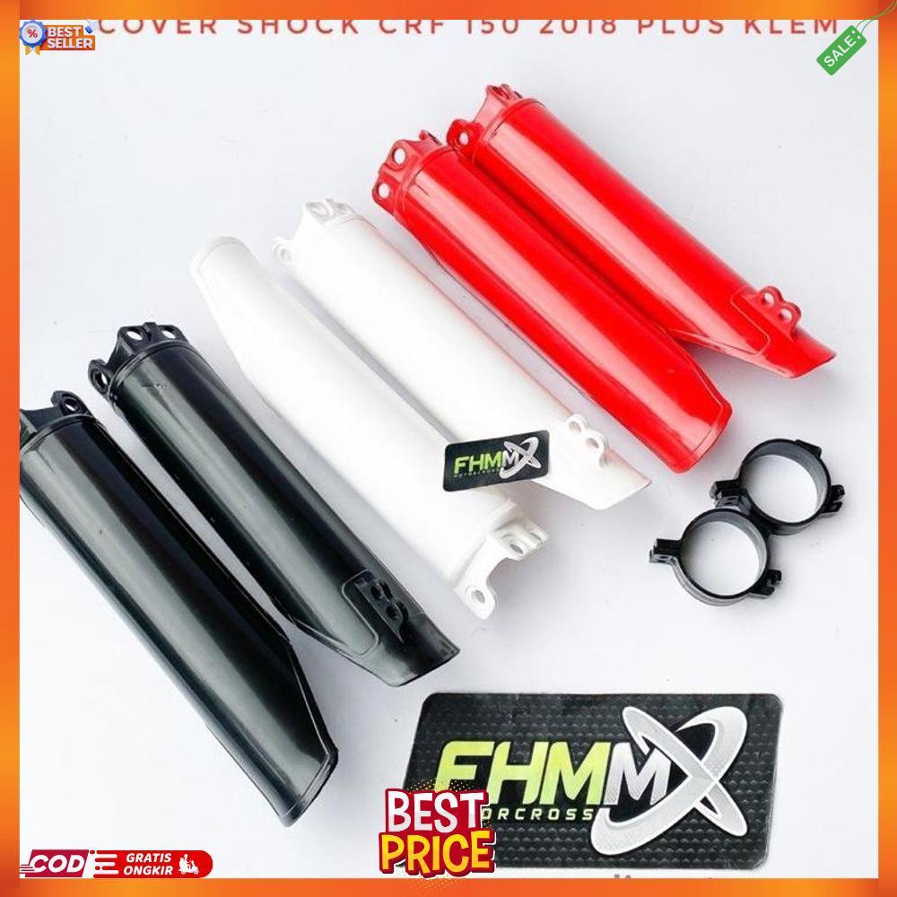 Cover shock CRF 150 2018 plus klem Protech