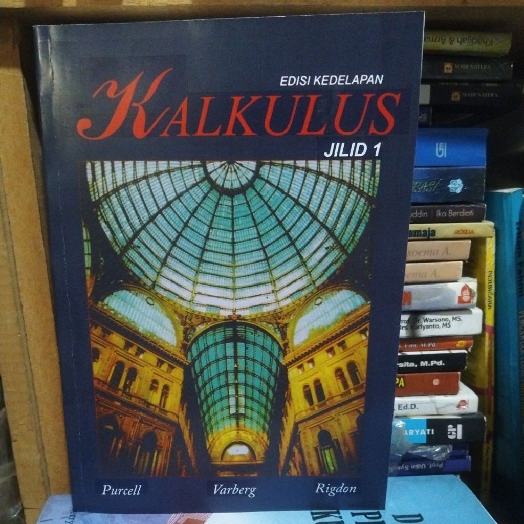 Buku Bekas Kalkulus Edisi Kedelapan Jilid 1 Purcell Varberg Rigdon