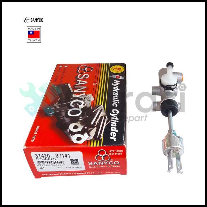 DISKON KOPLING ATAS DUTRO DYNA 125HT 130HT 110PS 31420-37141 ALUMINIUM SANYCO MASTER CM ASSY ORI