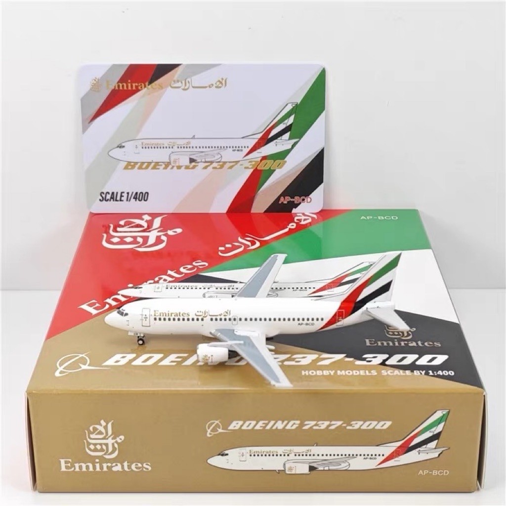 1/400 Emirates Boeing B737-300 AP-BCD 1:400 Scale