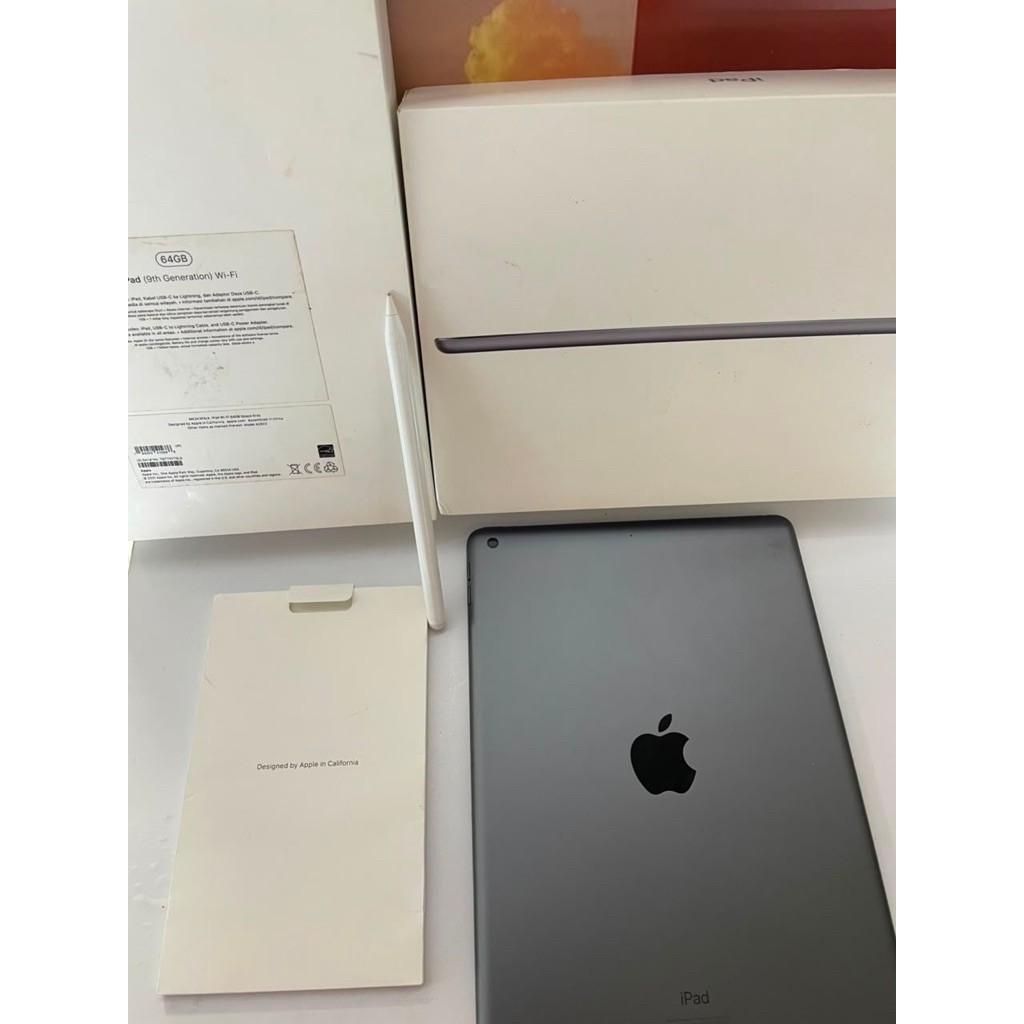 Ipad gen 9 resmi iBox 64gb wifi Fullset original