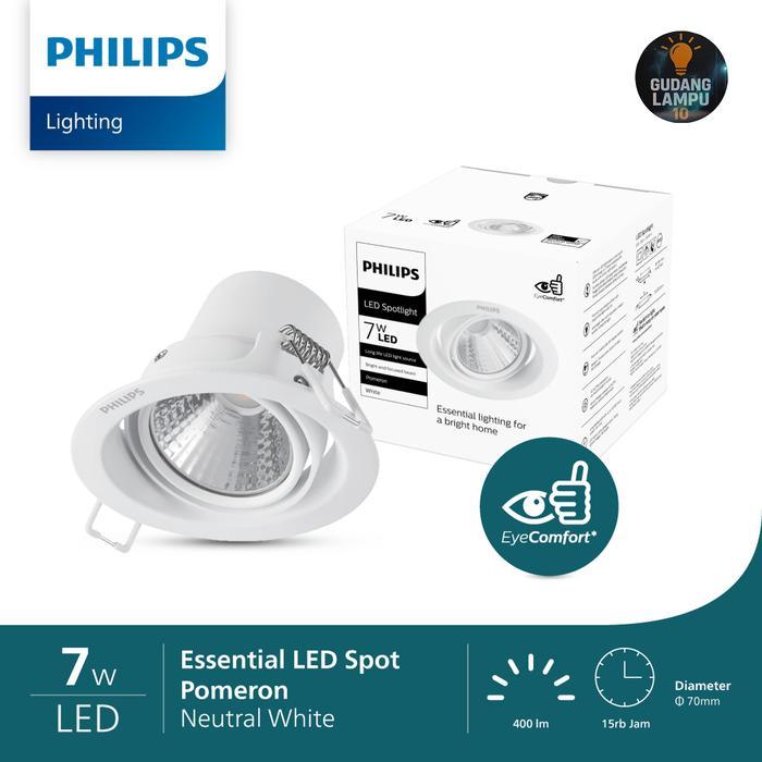 Downlight LED Philips Pomeron 7w (59776) - 4000K