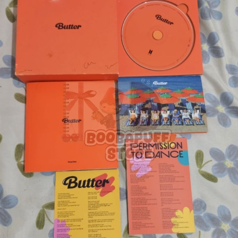 [READY INDO] BTS ALBUM BUTTER – PEACHES VERSION