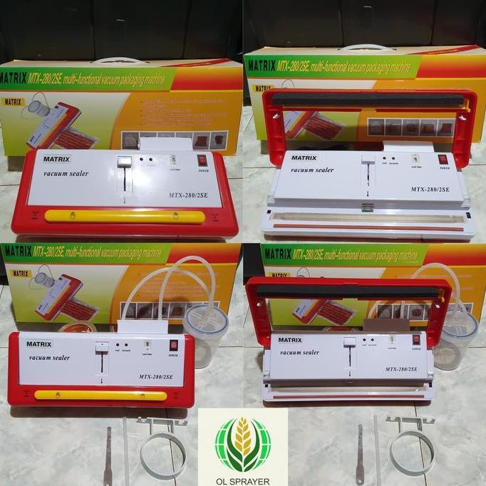 Bestprice- VACUUM SEALER MATRIX-280/2SE | ALAT PENGEMAS KEDAP UDARA BASAH&KERING