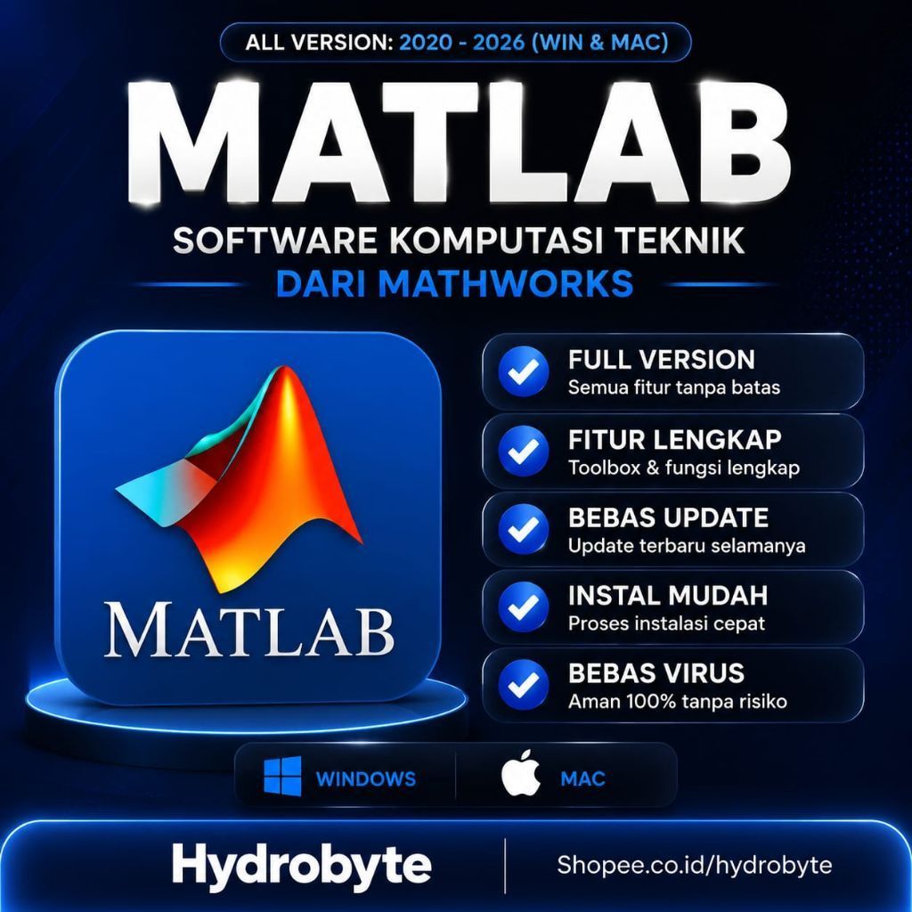 Matlab 2026 Full Version Original No Trial Lifetime + Panduan Instalasi (WIN & MAC) | Version 2026 /
