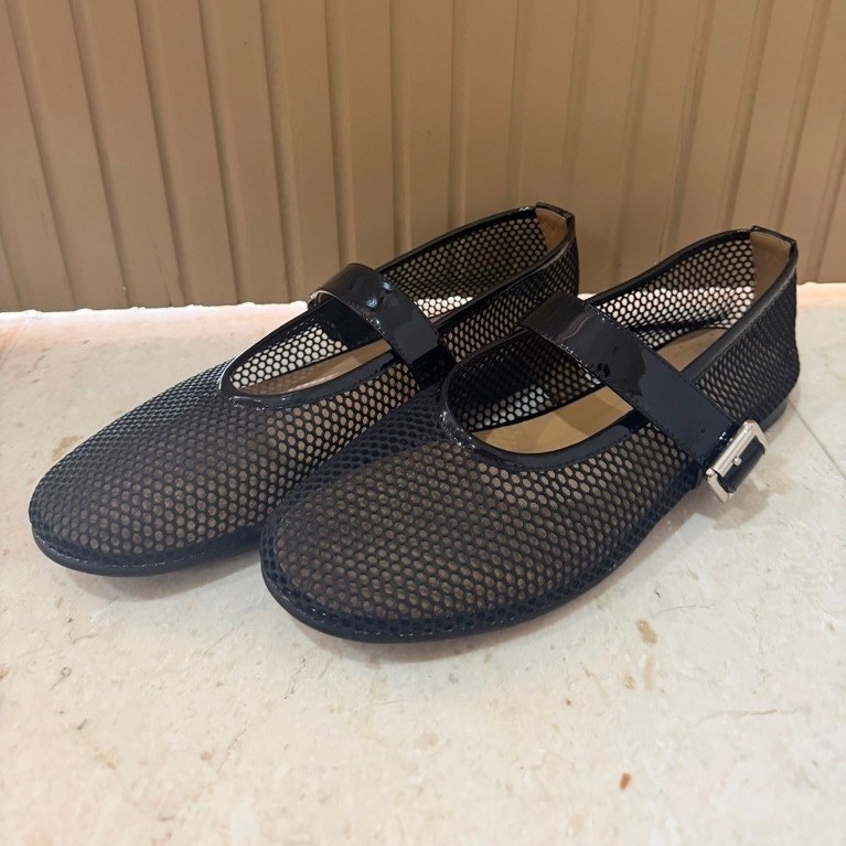 pazzion elle mech buckled mary janes sepatu wanita warna hitam - preloved, baca deskripsi