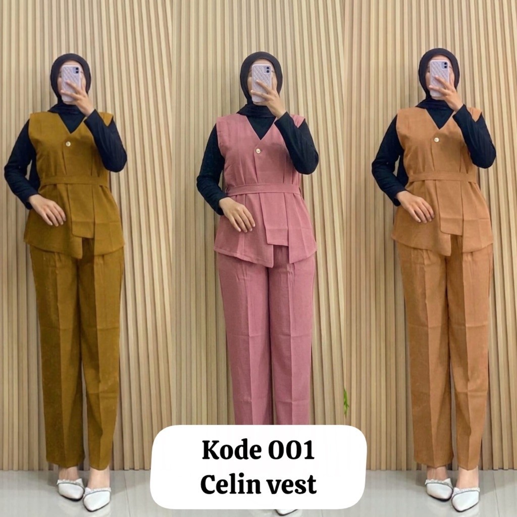 SYR.COLLECTION//SET VEST CELANA//ONESET CELANA// VEST CELANA TERBARU