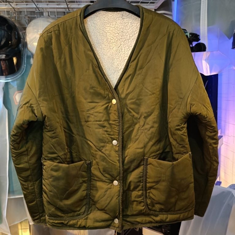 Jaket Outer Japan Quilted Liner Sherpa Second