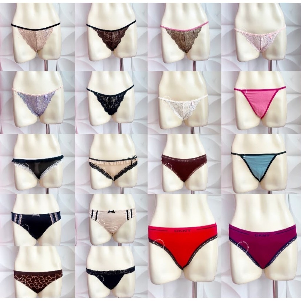 Thong Gstring Branded Size XS S M L