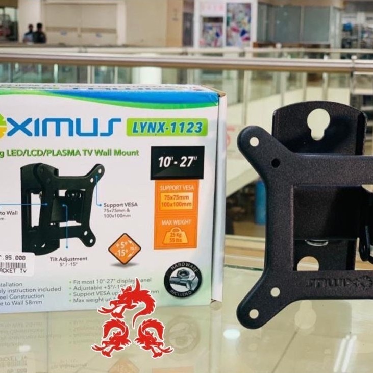 BRACKET TV/MONITOR, Max 32inch