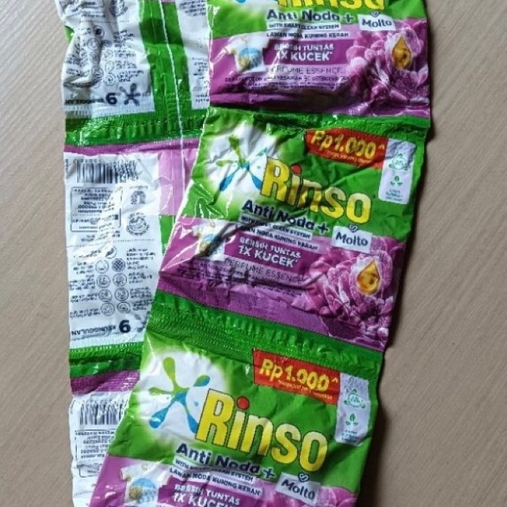 Rinso sachet Perfume essence 40 gram