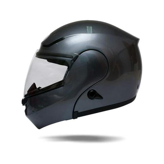 helm TDR modular fullface double visor XTR3000 S07 titanium size XL