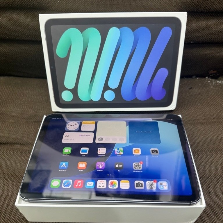 Ipad Mini 6 64GB Cell wifi Second ex garansi resmi