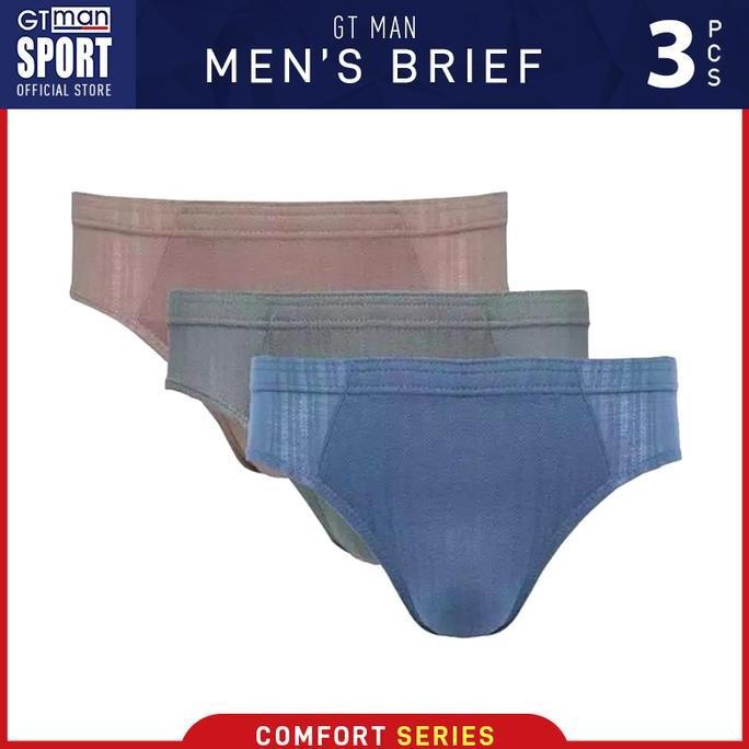 Mantap- Celana Dalam Pria Gt Man Gmkm Isi 3 Pcs - Briefs Men Underwear