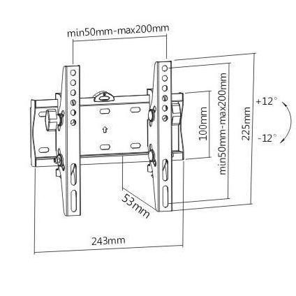 Inci- Bracket Tv Samsung | Bracket Tv Samsung | Bracket Tv Uhd Tu | 43 Inch