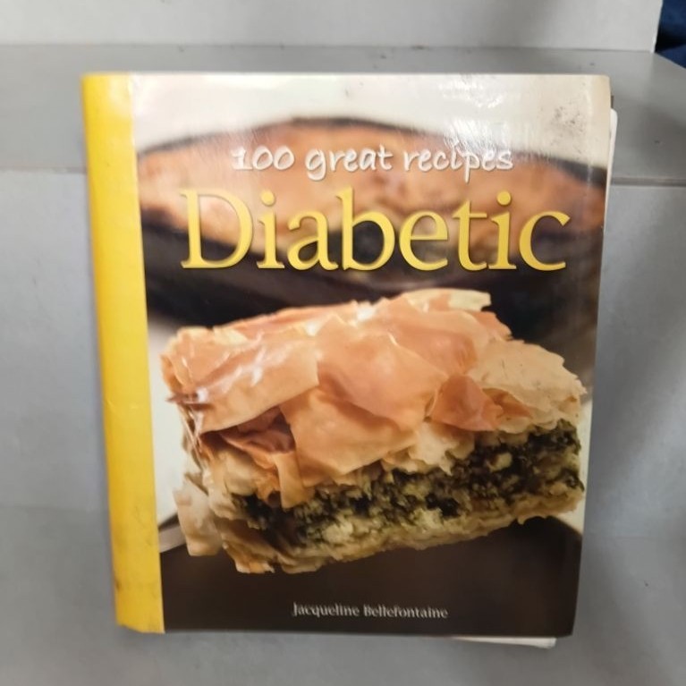 Buku Resipi Diabetic 100 Great Recipes Jacqueline Bellefontaine