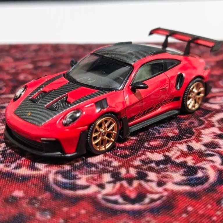 MINI GT #1060 PORSCHE 911 GT3 RS GUSRDS RED LOOSE