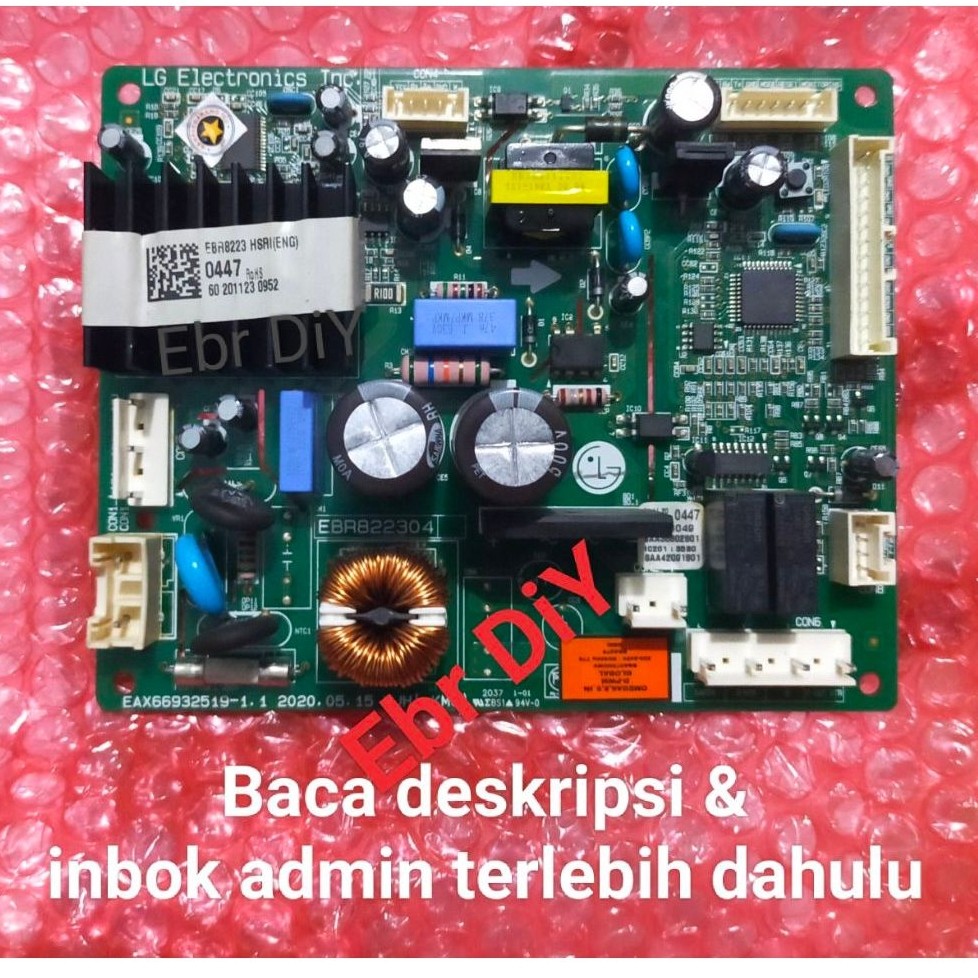 Ebr822304  0447  Modul kulkas lg inverter 2 pintu  Modul lg inverter 2 pintu  Modul lg 2 pintu inver